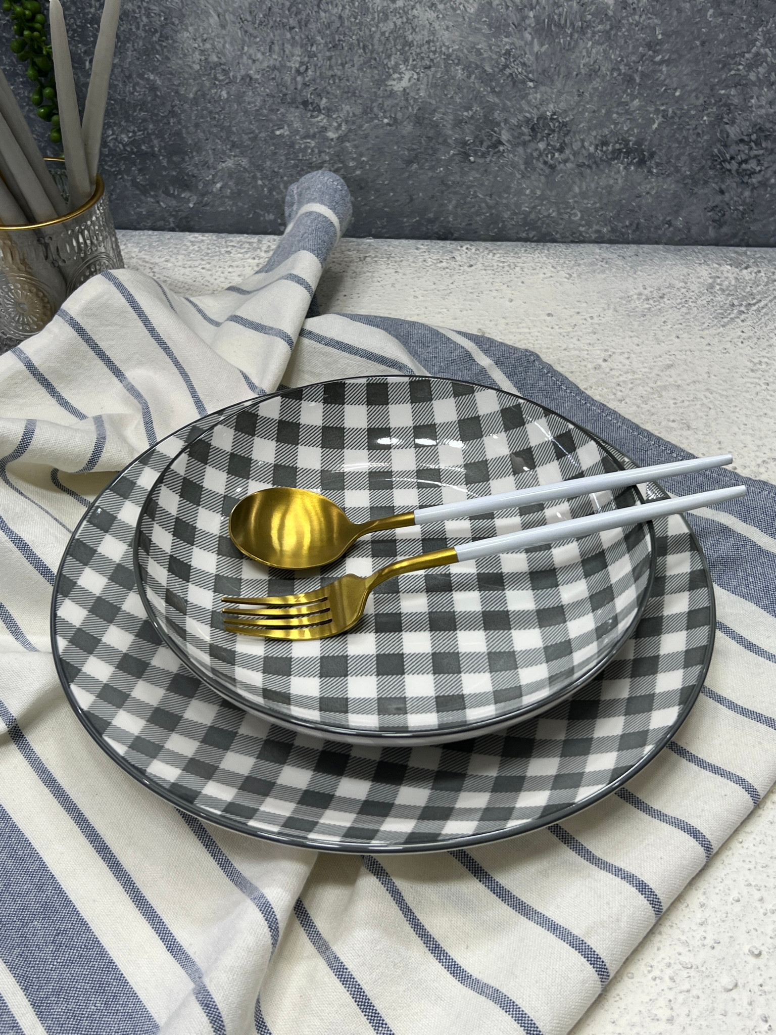 خرید انلاین پلو خوری چینی رنگ طوسی برند زارا هوم